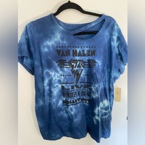 Van Halen tie dye t-shirt